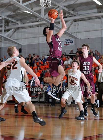 Thumbnail 2 in Sesser-Valier vs. Crab Orchard (IHSA Class 1A Sectional Semi-Final) photogallery.