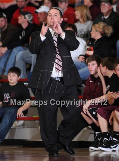 Thumbnail 2 in Sesser-Valier vs. Crab Orchard (IHSA Class 1A Sectional Semi-Final) photogallery.