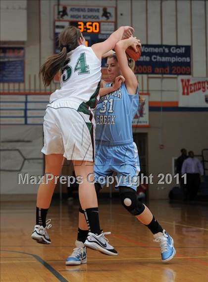 Thumbnail 1 in Panther Creek vs Green Hope (Tri-Nine Conference Tournament) photogallery.