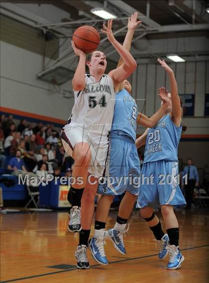 Thumbnail 3 in Panther Creek vs Green Hope (Tri-Nine Conference Tournament) photogallery.