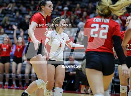 Thumbnail 1 in Canyon vs. Grapevine (UIL Volleyball 5A Semifinals) photogallery.