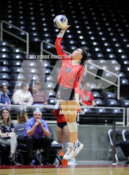 Thumbnail 3 in Canyon vs. Grapevine (UIL Volleyball 5A Semifinals) photogallery.