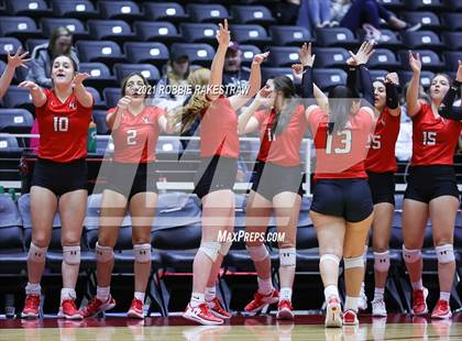 Thumbnail 2 in Canyon vs. Grapevine (UIL Volleyball 5A Semifinals) photogallery.