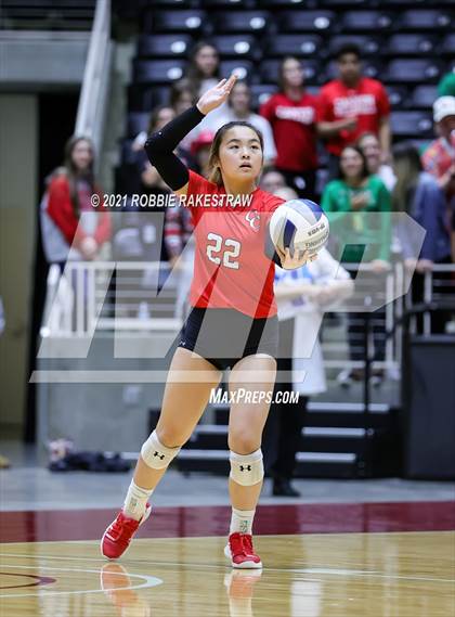 Thumbnail 2 in Canyon vs. Grapevine (UIL Volleyball 5A Semifinals) photogallery.