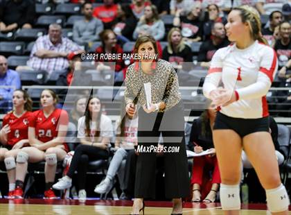 Thumbnail 3 in Canyon vs. Grapevine (UIL Volleyball 5A Semifinals) photogallery.