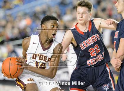 Thumbnail 1 in O'Dea vs Kennedy Catholic (WIAA 3A Semifinal)  photogallery.
