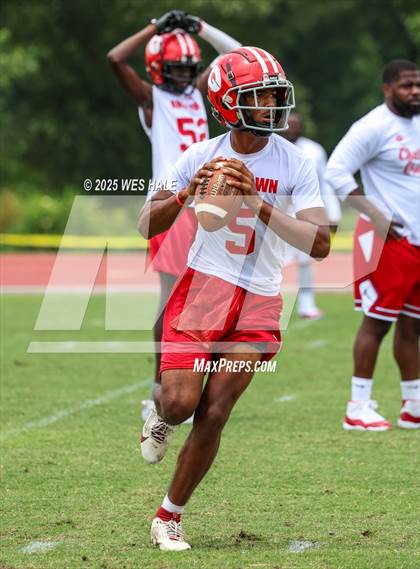 Thumbnail 1 in Germantown vs DeSoto Central (U of Memphis 7v7) photogallery.
