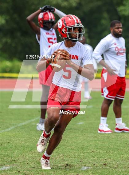 Thumbnail 2 in Germantown vs DeSoto Central (U of Memphis 7v7) photogallery.