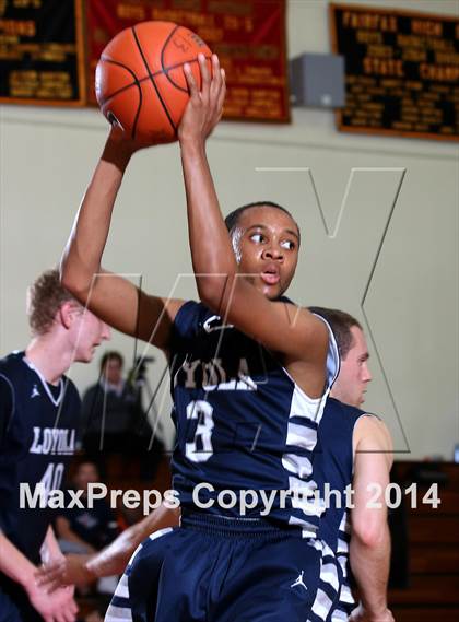 Thumbnail 3 in Loyola vs. El Camino Real (Fairfax State Preview) photogallery.