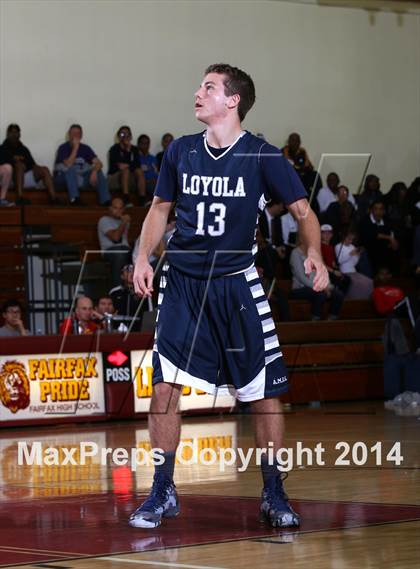 Thumbnail 2 in Loyola vs. El Camino Real (Fairfax State Preview) photogallery.