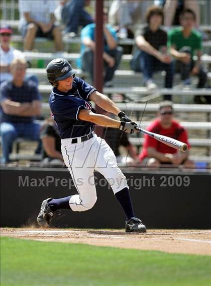 Thumbnail 2 in Capistrano Valley Christian vs. Santa Paula (CIF SS D6 Playoffs) photogallery.