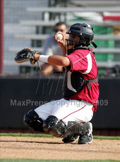 Thumbnail 3 in Capistrano Valley Christian vs. Santa Paula (CIF SS D6 Playoffs) photogallery.