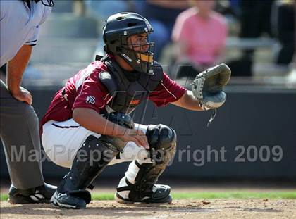 Thumbnail 2 in Capistrano Valley Christian vs. Santa Paula (CIF SS D6 Playoffs) photogallery.