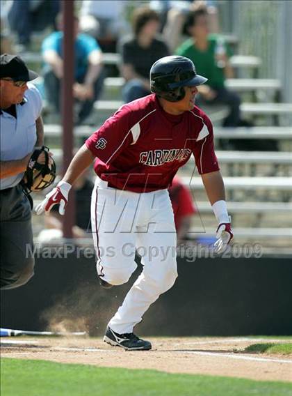 Thumbnail 1 in Capistrano Valley Christian vs. Santa Paula (CIF SS D6 Playoffs) photogallery.