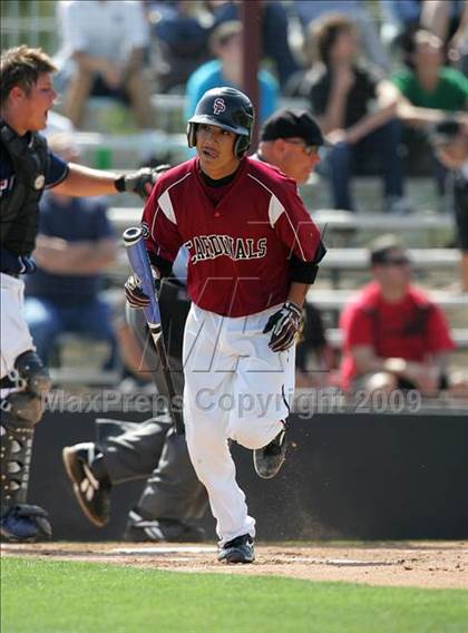 Thumbnail 2 in Capistrano Valley Christian vs. Santa Paula (CIF SS D6 Playoffs) photogallery.