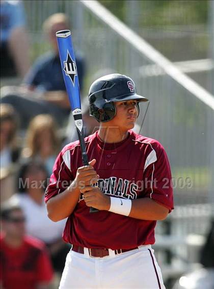 Thumbnail 1 in Capistrano Valley Christian vs. Santa Paula (CIF SS D6 Playoffs) photogallery.