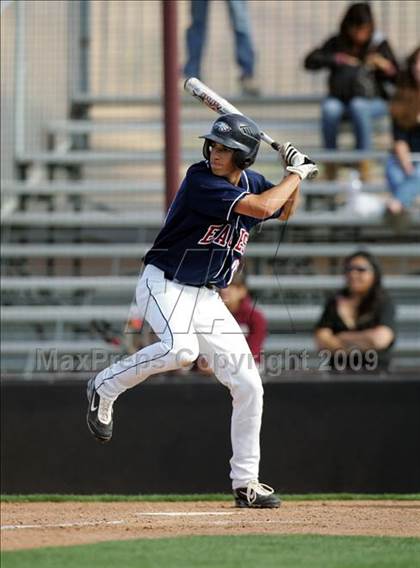 Thumbnail 3 in Capistrano Valley Christian vs. Santa Paula (CIF SS D6 Playoffs) photogallery.