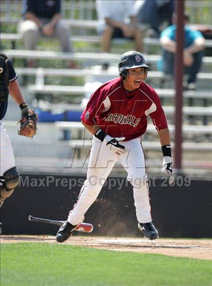 Thumbnail 1 in Capistrano Valley Christian vs. Santa Paula (CIF SS D6 Playoffs) photogallery.