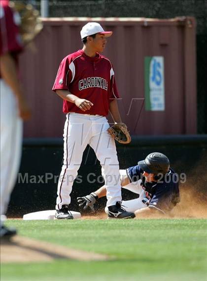 Thumbnail 3 in Capistrano Valley Christian vs. Santa Paula (CIF SS D6 Playoffs) photogallery.