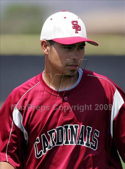 Thumbnail 1 in Capistrano Valley Christian vs. Santa Paula (CIF SS D6 Playoffs) photogallery.