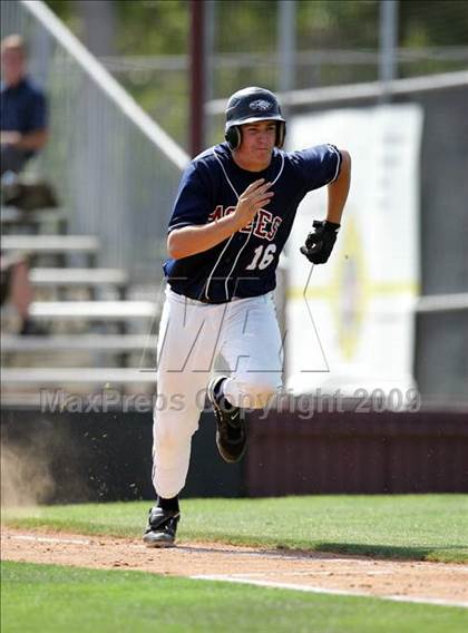 Thumbnail 2 in Capistrano Valley Christian vs. Santa Paula (CIF SS D6 Playoffs) photogallery.