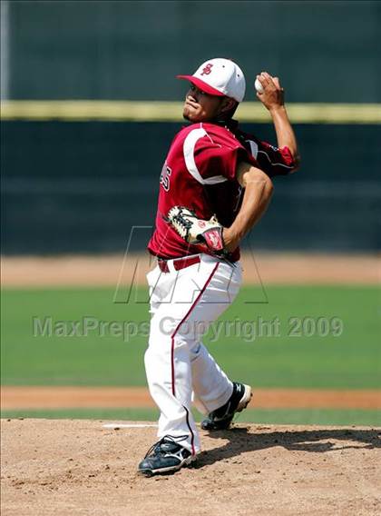 Thumbnail 2 in Capistrano Valley Christian vs. Santa Paula (CIF SS D6 Playoffs) photogallery.
