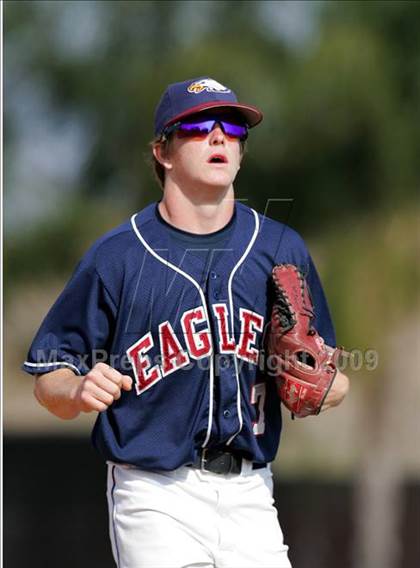 Thumbnail 1 in Capistrano Valley Christian vs. Santa Paula (CIF SS D6 Playoffs) photogallery.