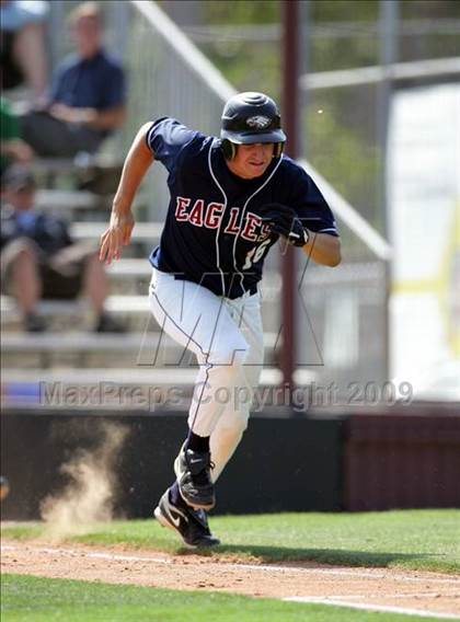 Thumbnail 1 in Capistrano Valley Christian vs. Santa Paula (CIF SS D6 Playoffs) photogallery.