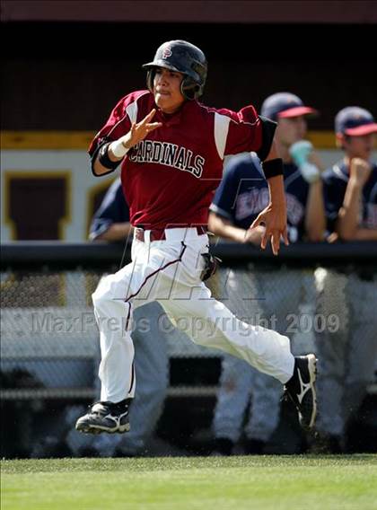 Thumbnail 1 in Capistrano Valley Christian vs. Santa Paula (CIF SS D6 Playoffs) photogallery.