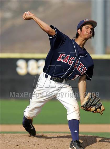 Thumbnail 2 in Capistrano Valley Christian vs. Santa Paula (CIF SS D6 Playoffs) photogallery.