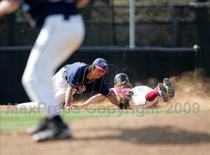 Thumbnail 2 in Capistrano Valley Christian vs. Santa Paula (CIF SS D6 Playoffs) photogallery.