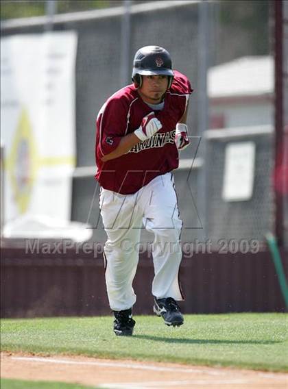Thumbnail 1 in Capistrano Valley Christian vs. Santa Paula (CIF SS D6 Playoffs) photogallery.