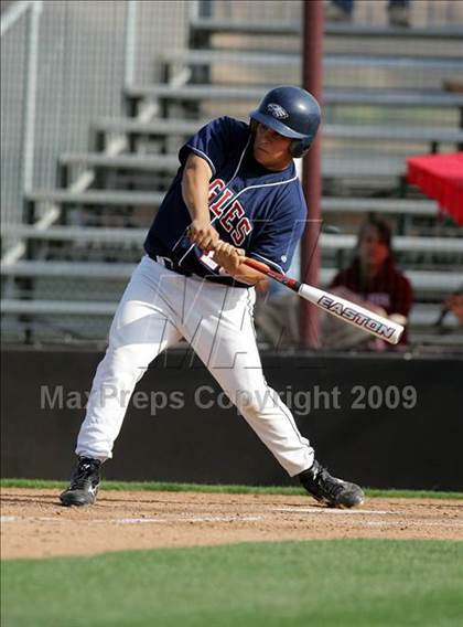 Thumbnail 3 in Capistrano Valley Christian vs. Santa Paula (CIF SS D6 Playoffs) photogallery.