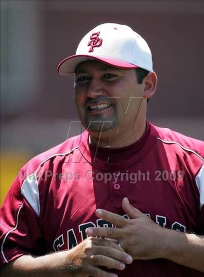 Thumbnail 1 in Capistrano Valley Christian vs. Santa Paula (CIF SS D6 Playoffs) photogallery.