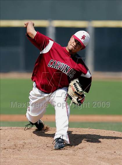 Thumbnail 1 in Capistrano Valley Christian vs. Santa Paula (CIF SS D6 Playoffs) photogallery.