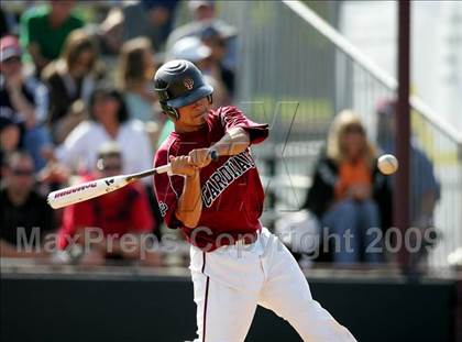 Thumbnail 3 in Capistrano Valley Christian vs. Santa Paula (CIF SS D6 Playoffs) photogallery.