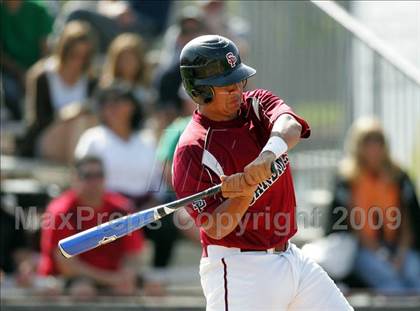 Thumbnail 2 in Capistrano Valley Christian vs. Santa Paula (CIF SS D6 Playoffs) photogallery.