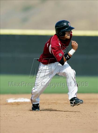 Thumbnail 3 in Capistrano Valley Christian vs. Santa Paula (CIF SS D6 Playoffs) photogallery.