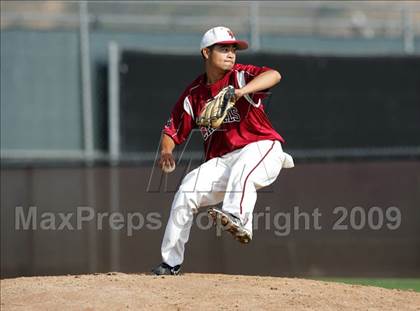 Thumbnail 1 in Capistrano Valley Christian vs. Santa Paula (CIF SS D6 Playoffs) photogallery.