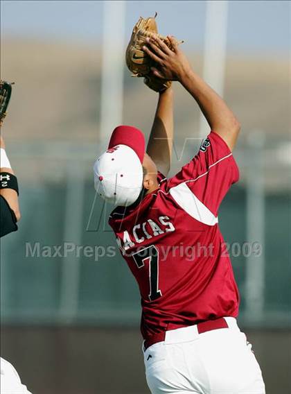 Thumbnail 3 in Capistrano Valley Christian vs. Santa Paula (CIF SS D6 Playoffs) photogallery.