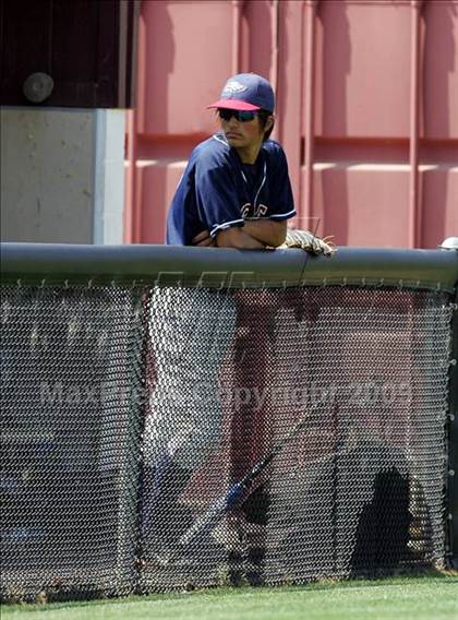 Thumbnail 3 in Capistrano Valley Christian vs. Santa Paula (CIF SS D6 Playoffs) photogallery.