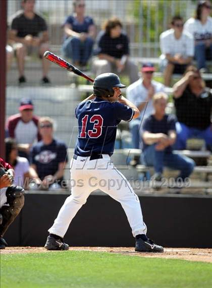 Thumbnail 3 in Capistrano Valley Christian vs. Santa Paula (CIF SS D6 Playoffs) photogallery.