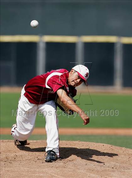 Thumbnail 2 in Capistrano Valley Christian vs. Santa Paula (CIF SS D6 Playoffs) photogallery.