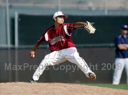Thumbnail 2 in Capistrano Valley Christian vs. Santa Paula (CIF SS D6 Playoffs) photogallery.