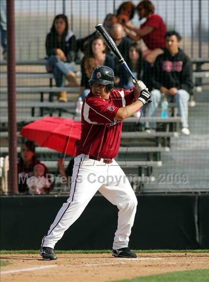 Thumbnail 1 in Capistrano Valley Christian vs. Santa Paula (CIF SS D6 Playoffs) photogallery.