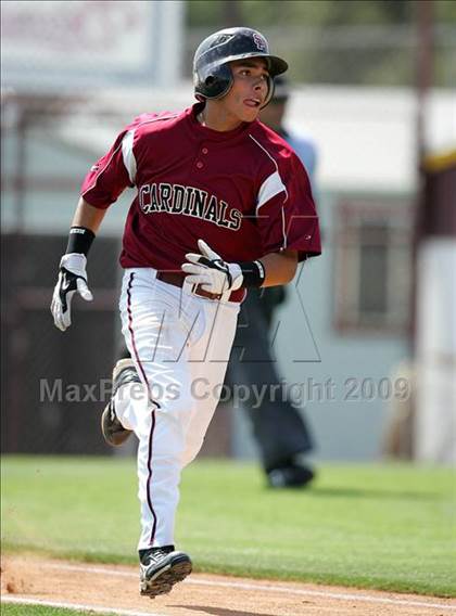 Thumbnail 1 in Capistrano Valley Christian vs. Santa Paula (CIF SS D6 Playoffs) photogallery.