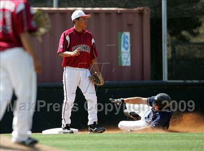 Thumbnail 2 in Capistrano Valley Christian vs. Santa Paula (CIF SS D6 Playoffs) photogallery.