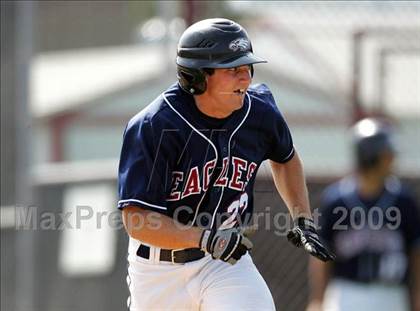 Thumbnail 1 in Capistrano Valley Christian vs. Santa Paula (CIF SS D6 Playoffs) photogallery.
