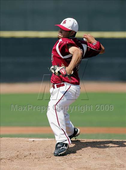 Thumbnail 1 in Capistrano Valley Christian vs. Santa Paula (CIF SS D6 Playoffs) photogallery.