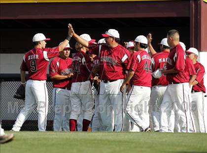 Thumbnail 2 in Capistrano Valley Christian vs. Santa Paula (CIF SS D6 Playoffs) photogallery.